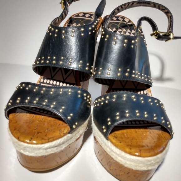 JESSICA SIMPSON Wedge Heel Sandals NWOT - Picture 2 of 14